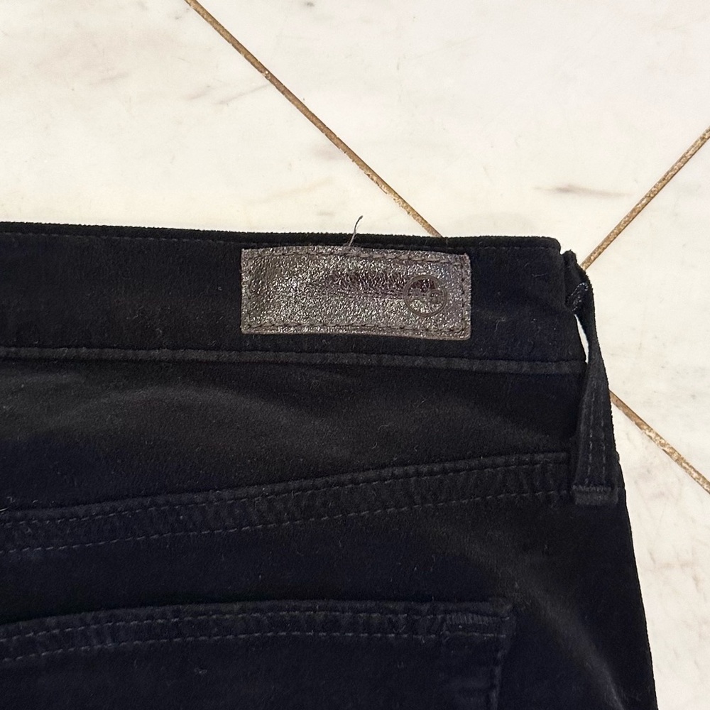 AG Jeans The Legging Super Skinny Black Velvet - Picture 8 of 8